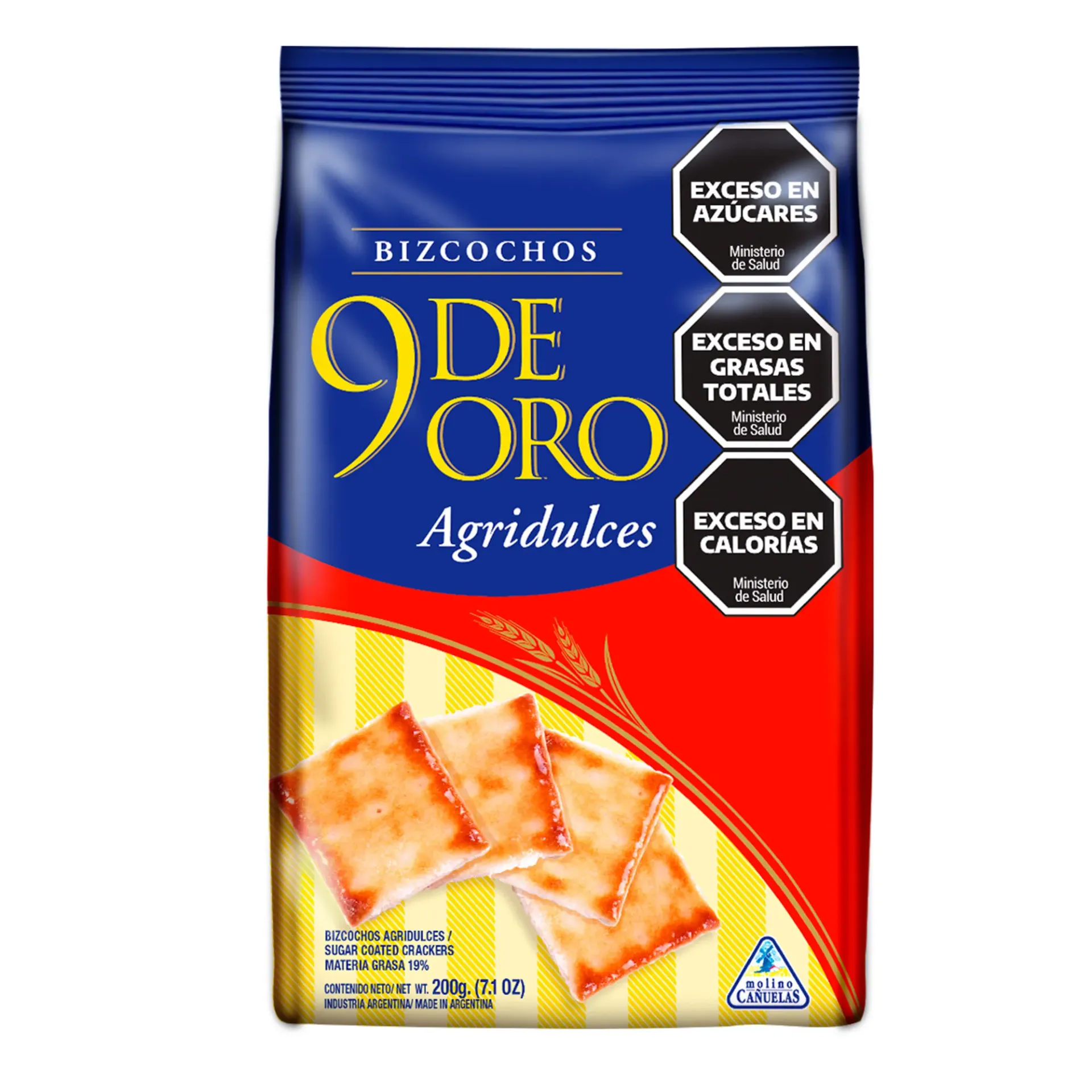 [ALM25001] Bizcochos agridulces 200 g - 9 de Oro