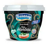 Queso untable finas hierbas 190 g - Tremblay
