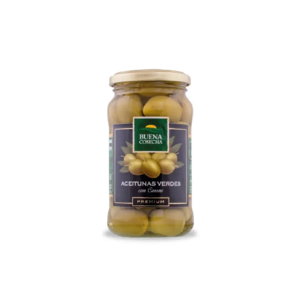 Aceitunas verdes nº 0 x 360 gr - Buena Cosecha