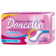 [LIM09008] Protectores diarios con perfume sin alas 20 u - Doncella