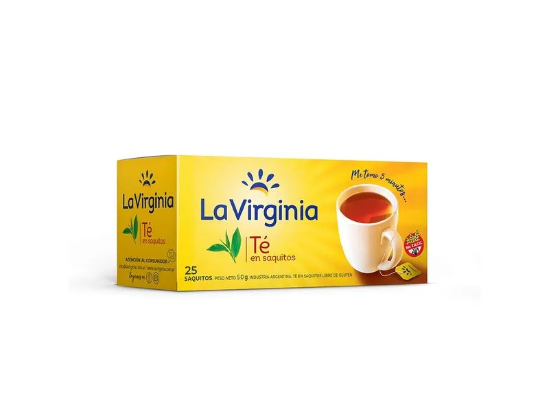 Té en saquitos 25 u - La Virginia
