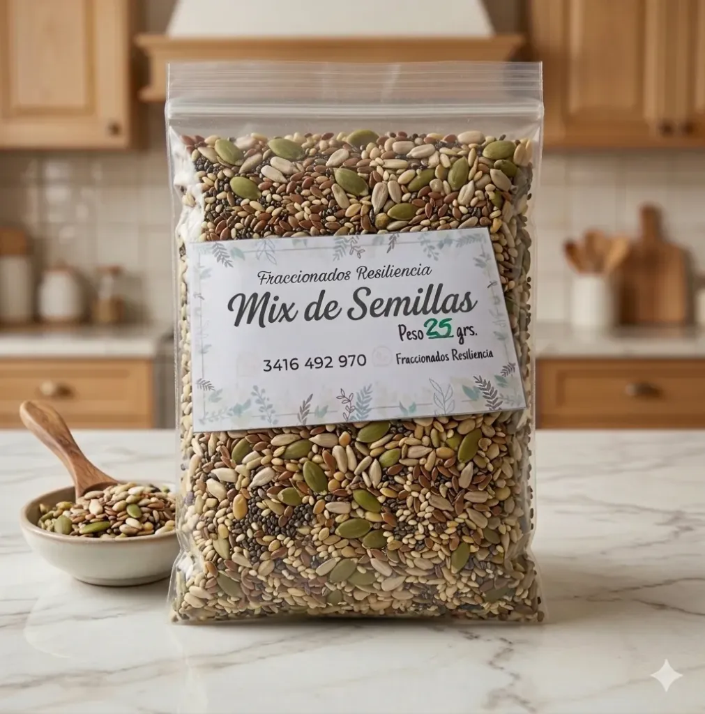 [ALM25204] Mix de semillas x 50 g - Fraccionados Resiliencia