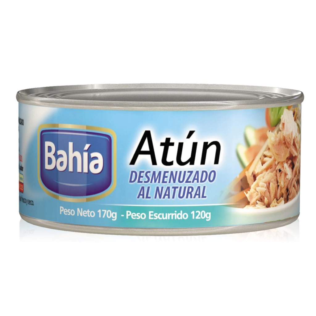 [ALM16002] Atún en lata desmenuzado 170 g - Bahía