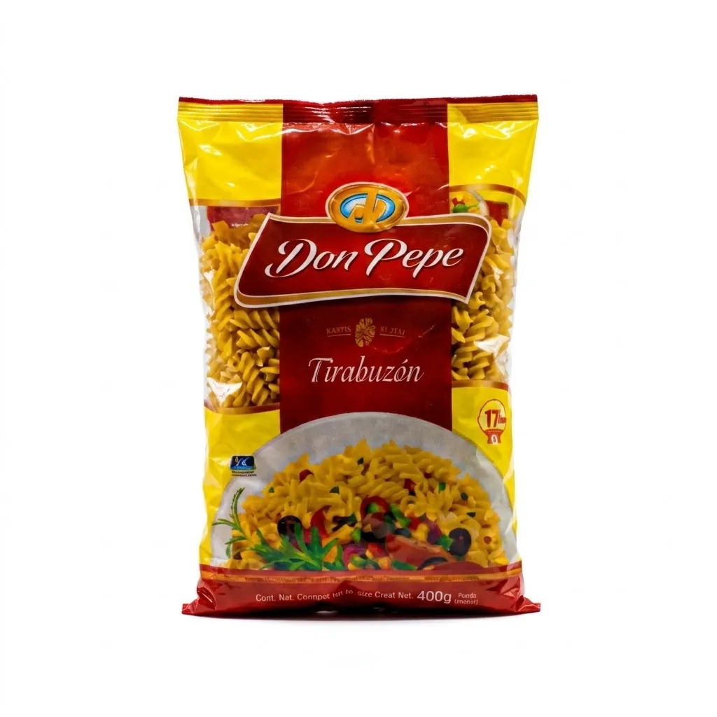 [ALM25080] Fideos tirabuzon secos 500g - Don Pepe