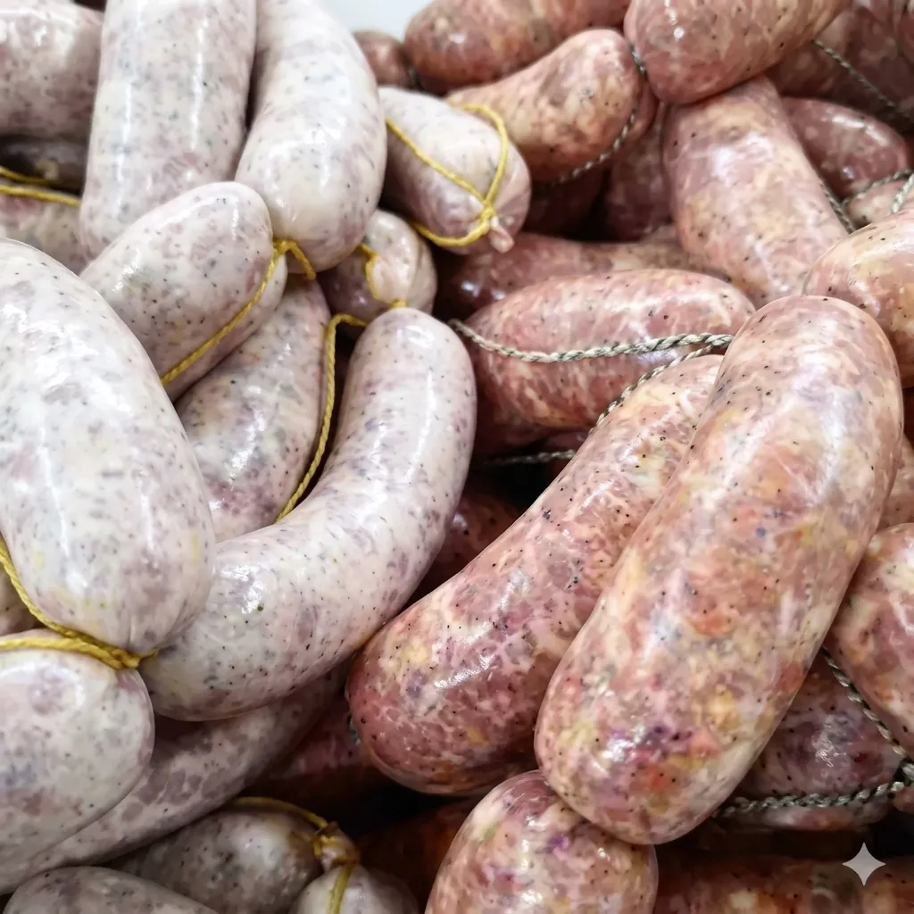 Chorizos de cerdo  1 kg - Palato Nero - Charcutería de Autor