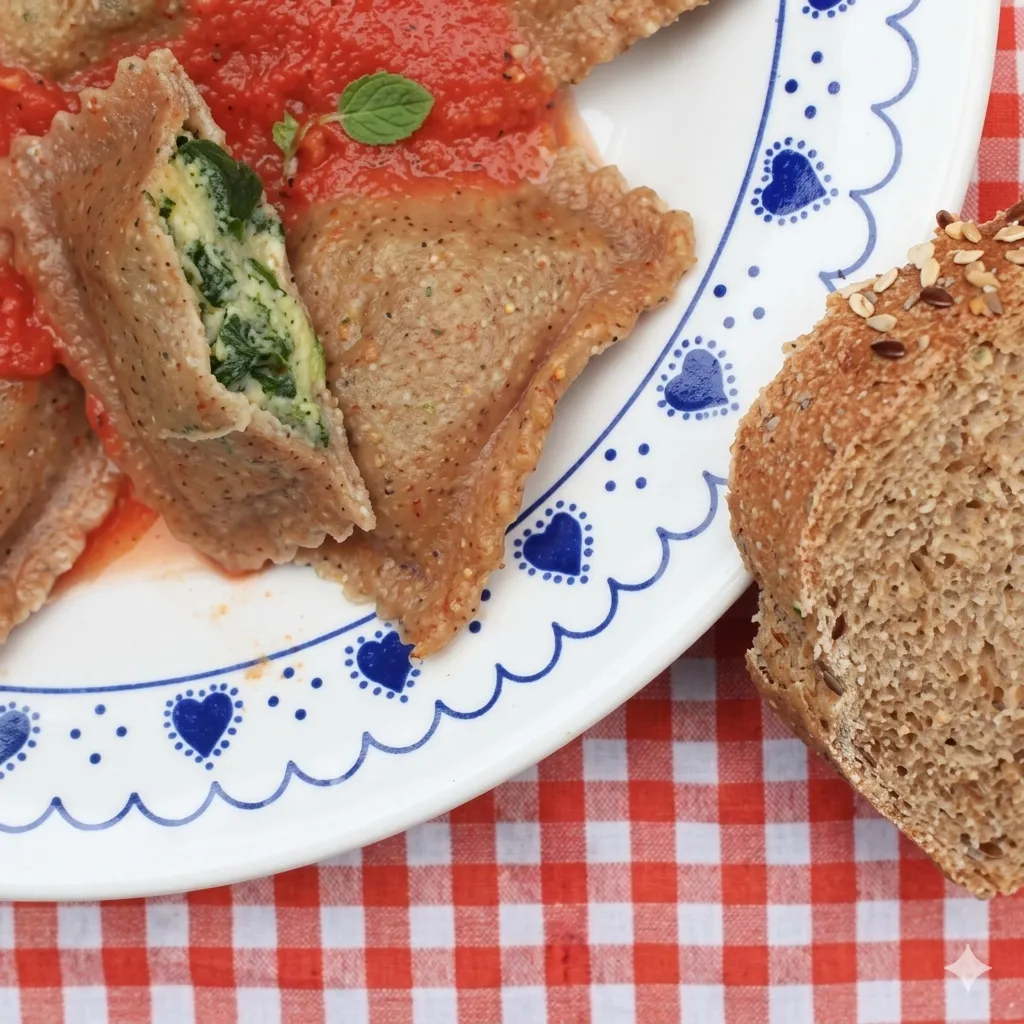 [FRE04027] Raviolones integrales de ricota y verdura - Panamby