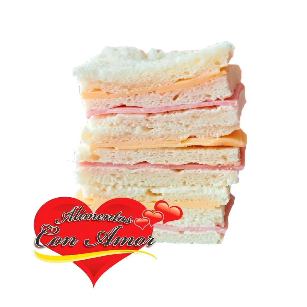 [FRE14011] Bandeja 24 Sandwiches simples JyQ - Alimentos con Amor