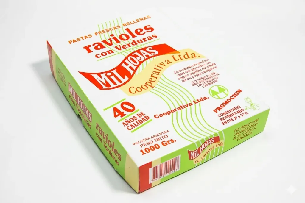 [FRE14007] Ravioles de verdura 1 k - Mil Hojas