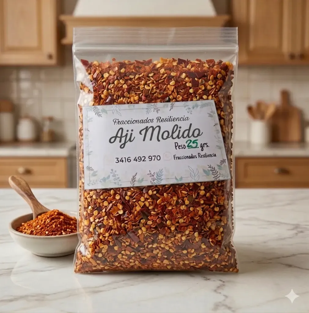 [ALM05002] Ají x 50 g - Fraccionados Resiliencia