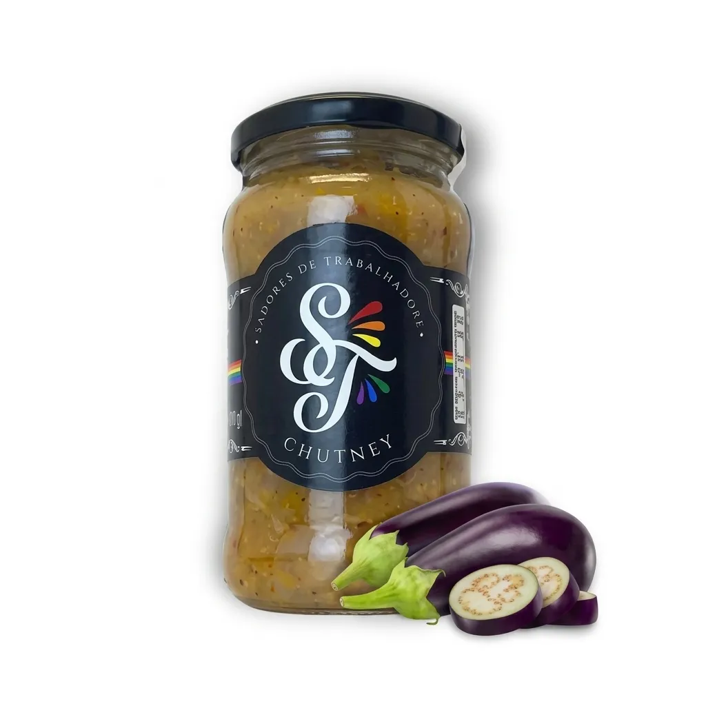 [ALM25224] Chutney de berenjena  400 g - Sabores de TraVajadoras