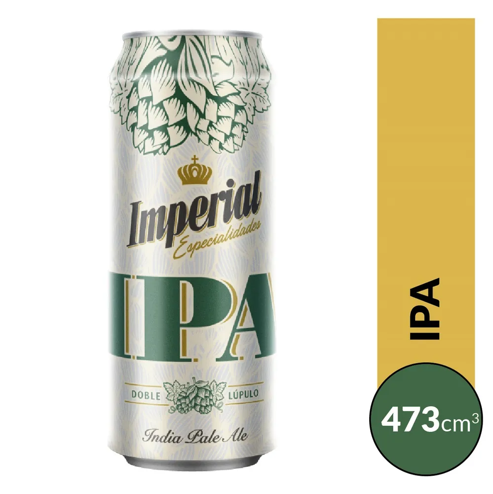Pack de cervezas IPA x 6 u x 473 cc - Imperial