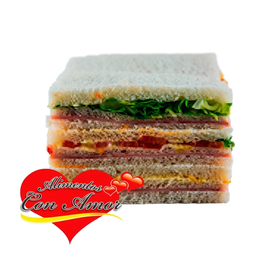 [FRE14008] Bandeja 48 Sándwiches simples Surtidos - Alimentos con Amor