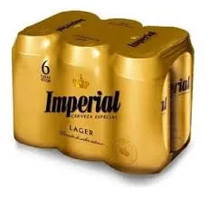 Pack de cervezas x 6 u x 473 cc - Imperial