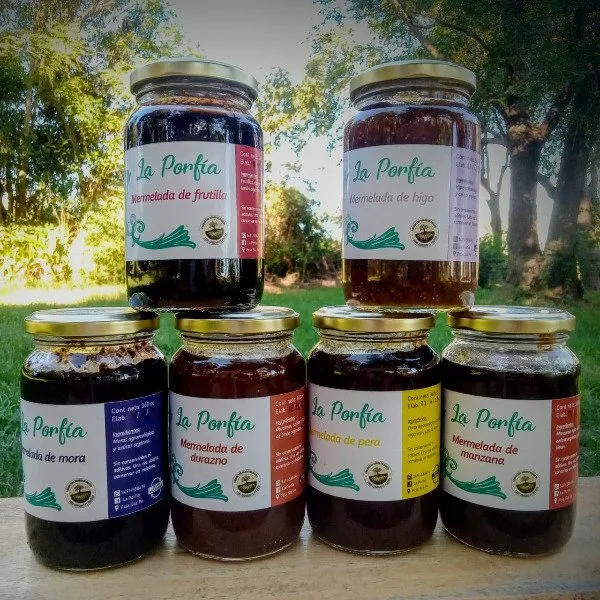 [ALM60200] Mermelada agroecologica de durazno 360 cc - La Porfia